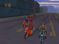 une photo d'Ã©cran de Road Rash 64 sur Nintendo 64